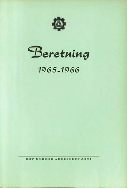 Beretning 1965-1966