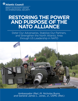 Restoring the Power and Purpose of the Nato Alliance