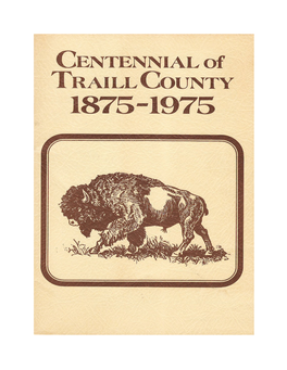 Centennial of Traill County 1875-1975