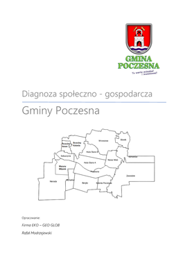 Diagnoza Społeczno - Gospodarcza Gminy Poczesna