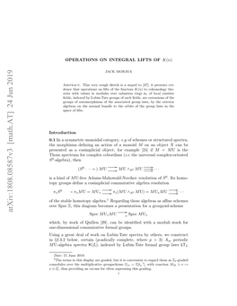 Arxiv:1808.08587V3 [Math.AT] 24 Jun 2019