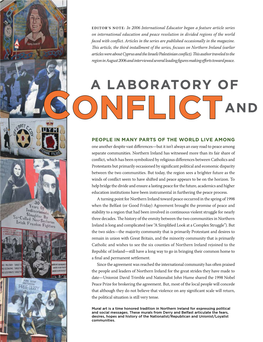 A Laboratory of Conflict and Peace