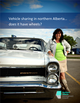 Vehicle Sharing in Northern Alberta… Does It Have Wheels?