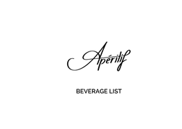 Beverage List