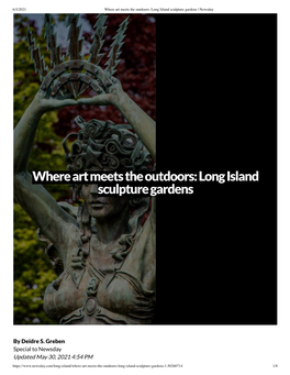 Where Art Meets the Outdoors: Long Island Sculpture Gardens | Newsday