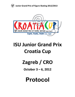 JGP Croatia Cup 2012