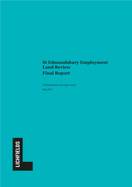 St Edmundsbury Employment Land Review Final Report