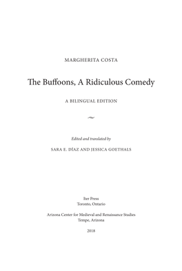 The Buffoons, a Ridiculous Comedy