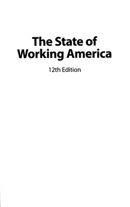 The State of Working America