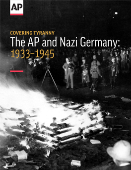 The AP and Nazi Germany: 1933–1945 Covering Tyranny | Contents