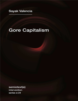 Gore Capitalism and Feminism(S)