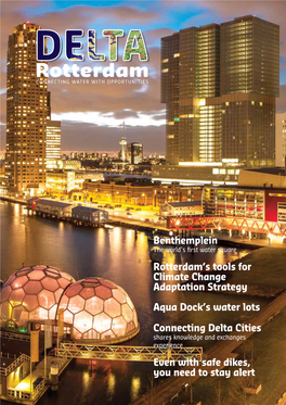 Rotterdam CONNECTING WATER with OPPORTUNITIES