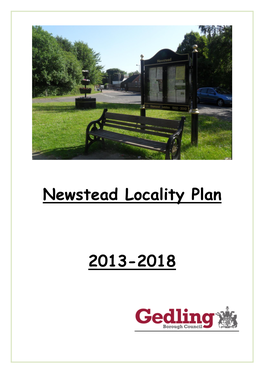 Newstead Locality Plan 2013-2018