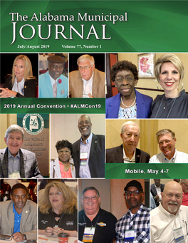 The Alabama Municipal Journal July/August 2019 Volume 77, Number 1