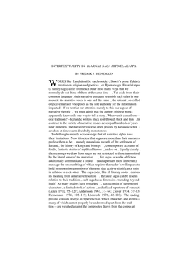 WORKS Like Landnámabók (A Chronicle), Snorri's Prose Edda