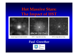 Hot Massive Stars: the Impact Of