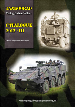 Catalogue 2012 - Iii