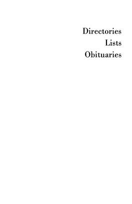 Directories Lists Obituaries National Jewish Organizations1