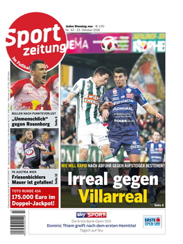 Irreal Gegen Villarreal