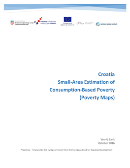 Croatia Small-Area Estimation of Consumption-Based Poverty (Poverty Maps)