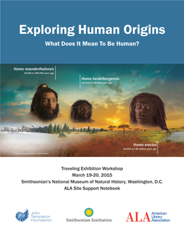 Exploring Human Origins What Does It Mean to Be Human?