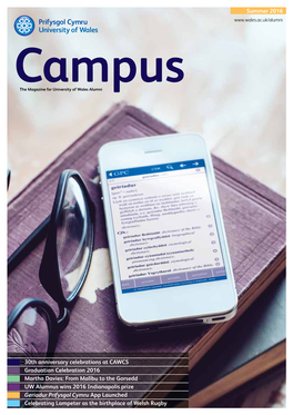 Campusthe Magazine for University of Wales Alumni