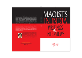 Maoists in India Writings & Interviews by Azad