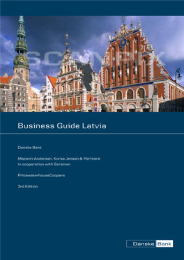 Business Guide Latvia Business Guide Latvia