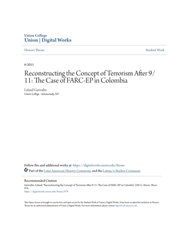 The Case of FARC-EP in Colombia