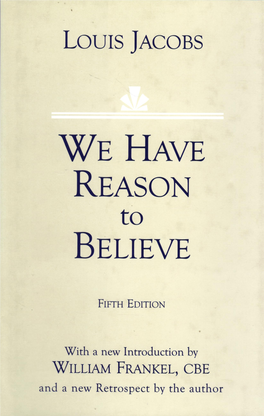 We Have Reason to Believe by the Same Author