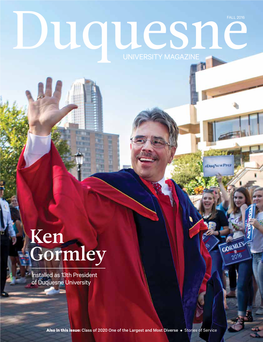 Ken Gormley Installed As 13Th President of Duquesne University