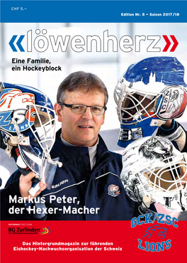 Eishockey-Nachwuchsorganisation Der Schweiz INHALT