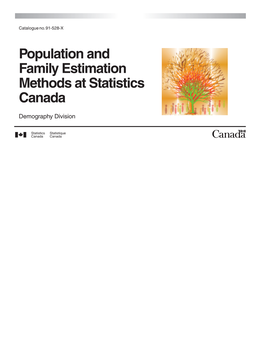 Population and Family Estimation Methods at Statistics Canada