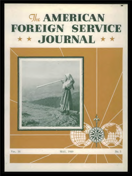 The Foreign Service Journal, May 1939