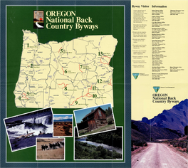 OREGON National Back Country Byways