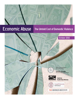 Economic Abuse and Whose Partnership Was Critical in Producing This Report