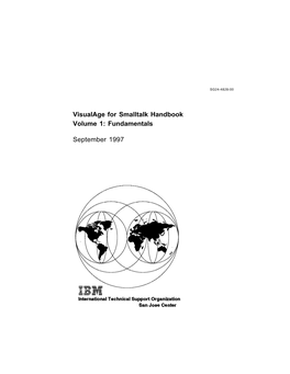 Visualage for Smalltalk Handbook Volume 1: Fundamentals