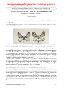 Beiträge Zur Bayerischen Entomofaunistik 14: 31–32
