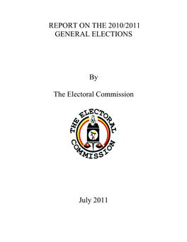 Report on the 2010/2011 General Elections