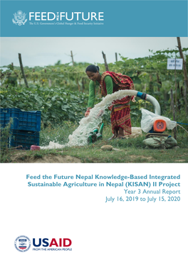 (KISAN) II Project Year 3 Annual Report July 1