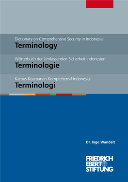 Dictionary on Comprehensive Security in Indonesia: Terminology