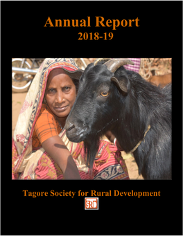 Annual Report 2018-19 Tagore Society for Rural Development