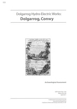 Dolgarrog Hydro-Electric Works: Dolgarrog, Conwy
