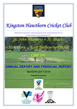 Kingston Hawthorn Cricket Club