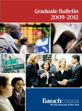 Graduate Bulletin 2009-2012
