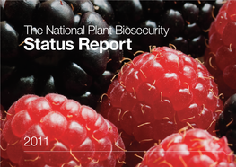 The National Plant Biosecurity Status Report