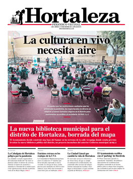 La Nueva Biblioteca Municipal Para El Distrito De Hortaleza, Borrada Del