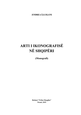 Arti I Ikonografisë Në Shqipëri