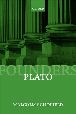 Plato: Political Philosophy (Founders of Modern Political and Social Thought)