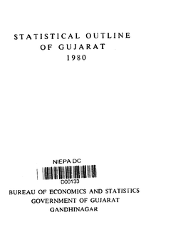 Statistical Outline of Gujarat 1980